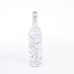 background image.a bottle of wine and two glasses.