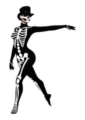 3D Rendering Halloween Party