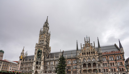 Fototapeta na wymiar Bayern - München - Neues Rathaus