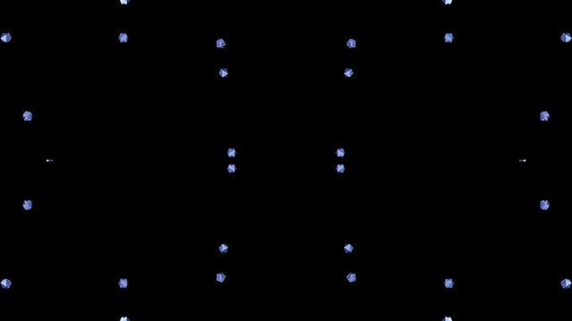 blue polygonal crystals explosion animation background new quality universal motion dynamic animated colorful joyful cool video footage