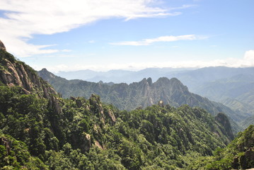 The Yellow Mountain in China