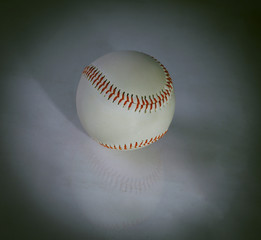 baseball ball .isolated on a white background .