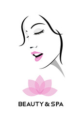 Logo for spa and beauty salon