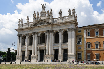 Fototapeta na wymiar Roma, San Giovanni in Laterano