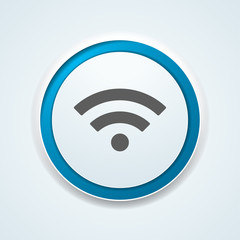 Wireless connection button illustation