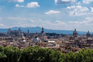Fototapeta na wymiar Roma, Panorama città