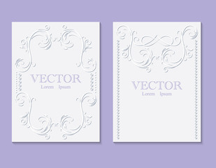 Invitation card for your holiday. You can use it to decorate books, notebooks, paper.