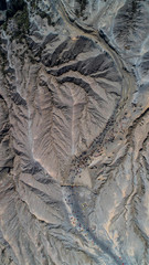 Mount Bromo in East Java, Indonesia. .Aerial view and top view. Beautiful nature background.