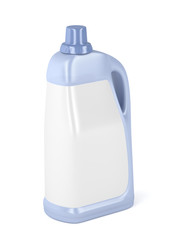 Big plastic bottle for liquid detergent