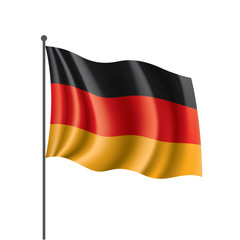 Germany flag, vector illustration