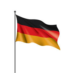 Germany flag, vector illustration