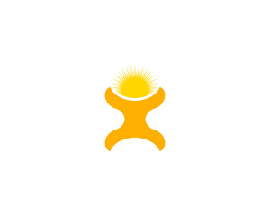 man sun logo
