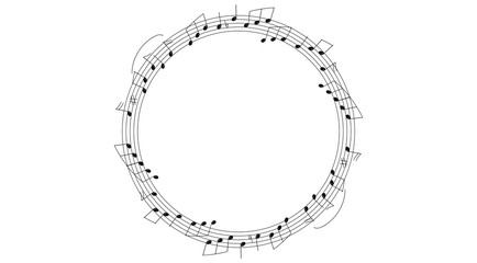 note, spartito, pentagramma, musica, © xyz+