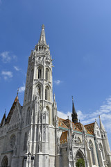 Fototapeta na wymiar L'église de Matthias (Budapest)
