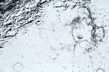 abstract water drops