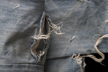 Close up jeans texture.