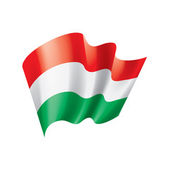 Hungary flag, vector illustration