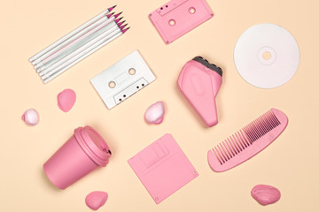 creative flat lay responsive design