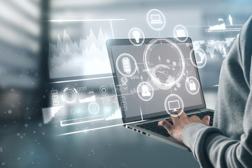 Future and finance concept