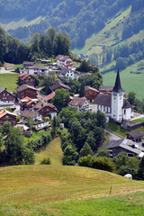 Fototapeta na wymiar Illgau, Kanton Schwyz