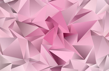Abstract Low-Poly triangular modern background