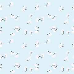 UFO military camouflage seamless pattern in light blue and different shades of grey color