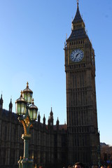 Fototapeta na wymiar Lampe & Big Ben