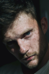 Photo, portrait of a guy.