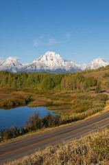 Teton Early Fall Landscape