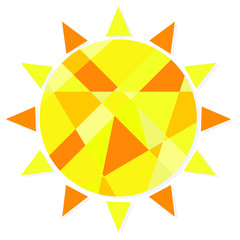Geometric sun design