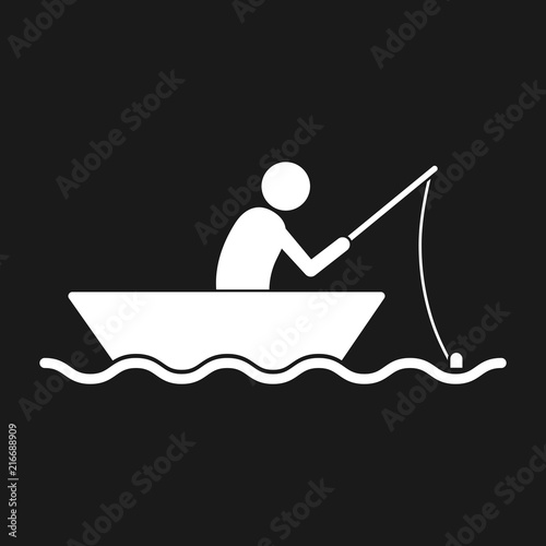Free Free 243 Svg Simple Fishing Boat Silhouette SVG PNG EPS DXF File