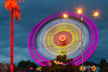 long exposure carousel
