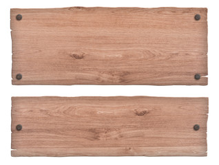 nature wooden sign with nails