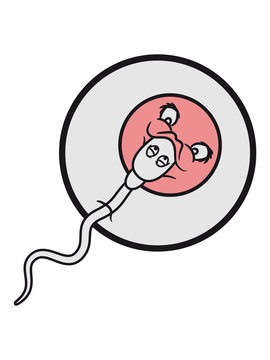 Süße Babys Tauschen Leckere Weiße Spermien