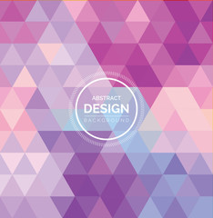 Abstract background of triangles. Geometric texture