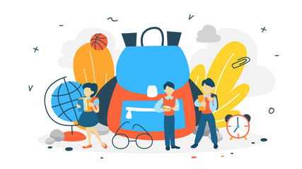 Back to school concept