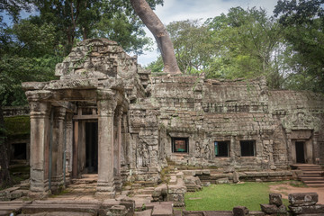 The temple of Ta Prohm, Angkor Wat area, Cambodia