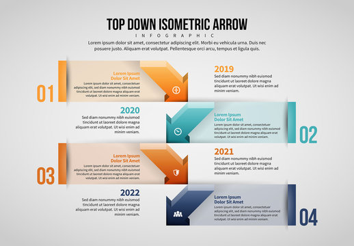 Arrow Infographic Layout