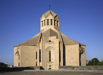 Fototapeta na wymiar Saint Gregory the Illuminator Cathedral in Yerevan. Armenia