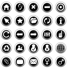 Webpage icons collection