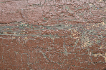  an old shabby paint