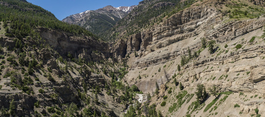 Panoramic View of Deep River Gorge