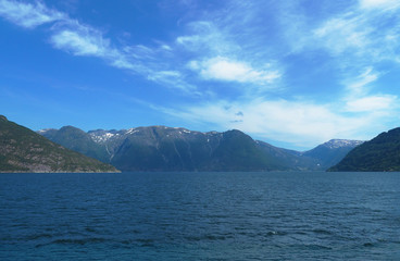 Fototapeta na wymiar Norway Fjord 
