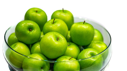 Green Apple In Bowl
