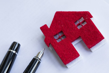 Real estate and home loan , Build Concept