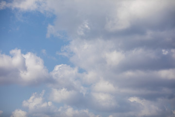 Blue Sky and Clouds