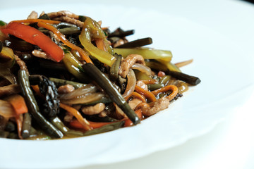 food for a Chinese restaurant