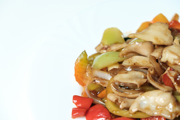 food for a Chinese restaurant