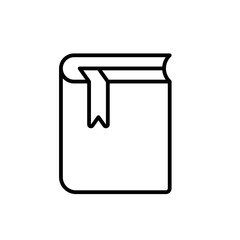 Vector book Icon. Outline Icon Linear Style