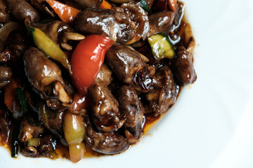 food for a Chinese restaurant